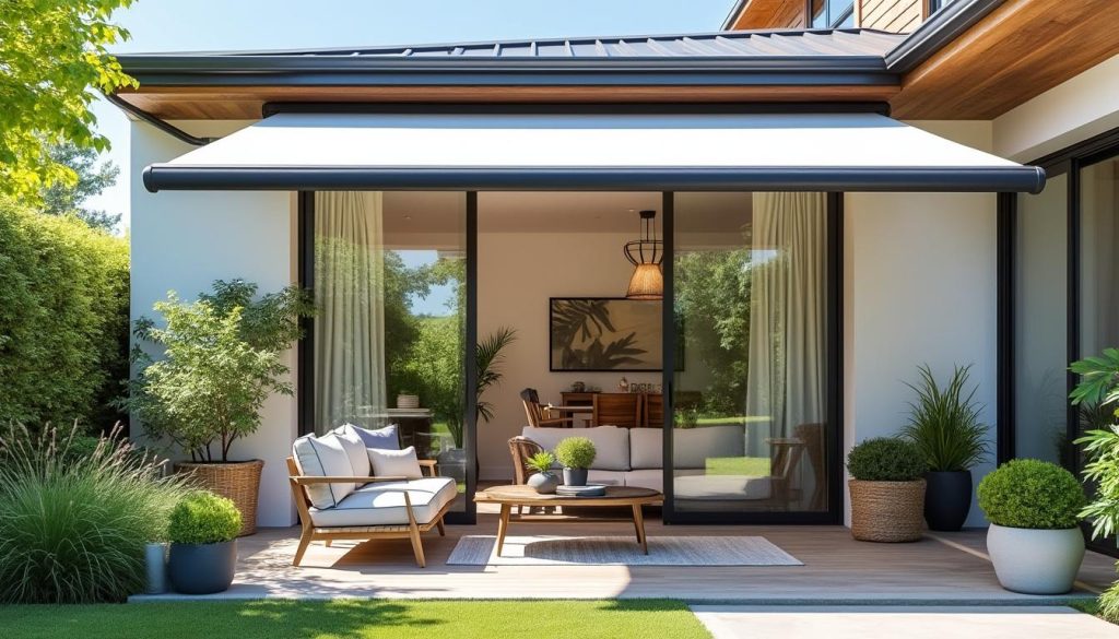 protégez votre terrasse de la chaleur avec ce store extérieur lidl, facilement ajustable à chaque fenêtre pour un confort optimal et une fraîcheur garantie.