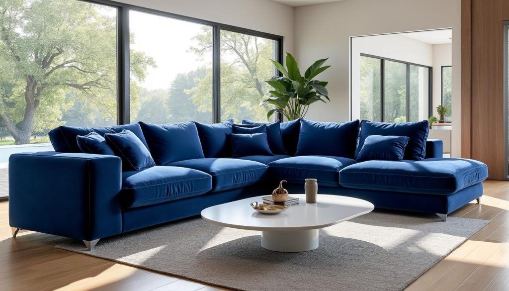 profitez ce lundi seulement de notre offre incroyable : un canapé d'angle en velours élégant à moins de 600 euros. confort et style à prix exceptionnel !