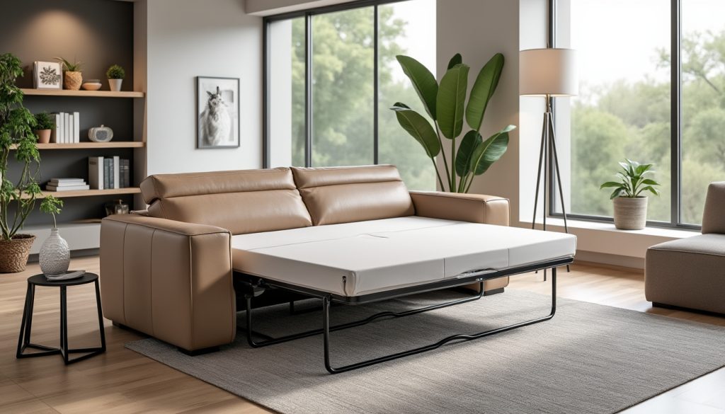 Canapé convertible cuir simili : guide complet pour bien choisir et optimiser votre espace découvrez notre guide complet pour bien choisir un canapé convertible en cuir simili et optimiser votre espace avec style et praticité.
