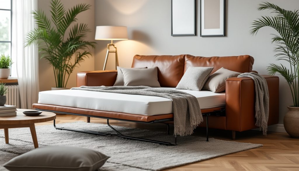découvrez comment choisir une causeuse canapé convertible en cuir avec couchage 140 cm pour allier style, confort optimal et praticité dans votre espace de vie.