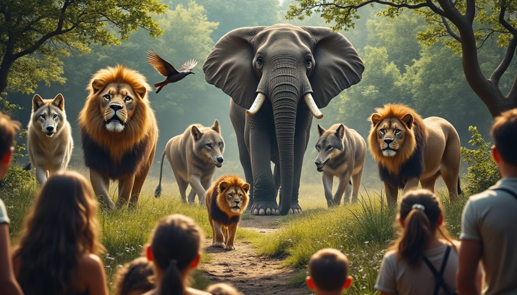Entre crainte et fascination : ce parc animalier choisit de briser les barrières… découvrez un parc animalier unique où la peur laisse place à l'émerveillement, avec une approche innovante qui casse les barrières entre humains et animaux.