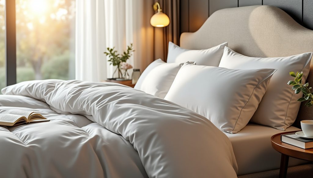 découvrez les avantages essentiels d’une literie haut de gamme pour améliorer la qualité de votre sommeil et profiter d’un confort exceptionnel chaque nuit.
